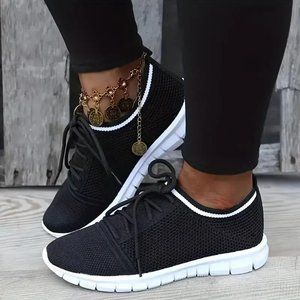 Women's Lightweight Non-Slip Walking Shoes, Soft Comfortable Running Shoes - New
